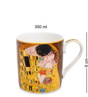 CN-26 Кружка "Поцелуй (Г. Климт)" 350 мл (Carmani) на VALLES.TOP