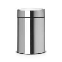 Бак Brabantia Slide Bin мусорный, стальной матовый, FPP, 5 л на VALLES.TOP