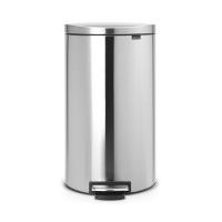 Бак Brabantia FlatBack+ мусорный, стальной матовый, FPP, 30 л на VALLES.TOP