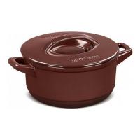 Кастрюля с керамической крышкой Ceraflame Duo+, 2.5л, цвет шоколад на VALLES.TOP