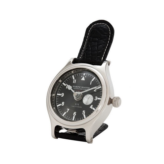 Часы Marine Master серебряные на VALLES.TOP