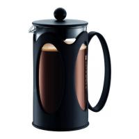 Кофейник френч-пресс Bodum Kenya New черный 1 л на VALLES.TOP