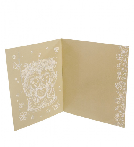 ANG-278 Открытка "Важная птица" 15х17 на VALLES.TOP