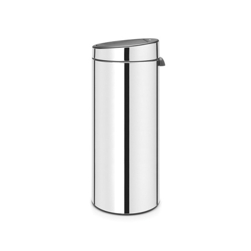 Бак Brabantia Touch Bin New мусорный, стальной полированный, 30 л на VALLES.TOP