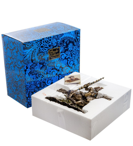 Статуэтка Veronese Индеец на коне WS-438 на VALLES.TOP