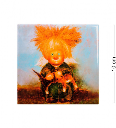 ANG-366 Магнит "Ангел уюта" 10х10 на VALLES.TOP