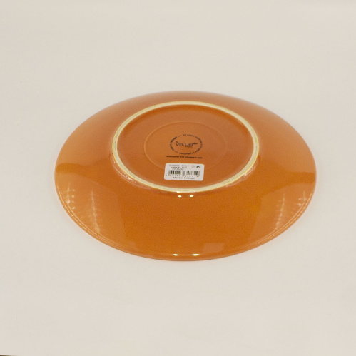 Тарелка Value Ceramic десертная терракотовая 219 мм на VALLES.TOP