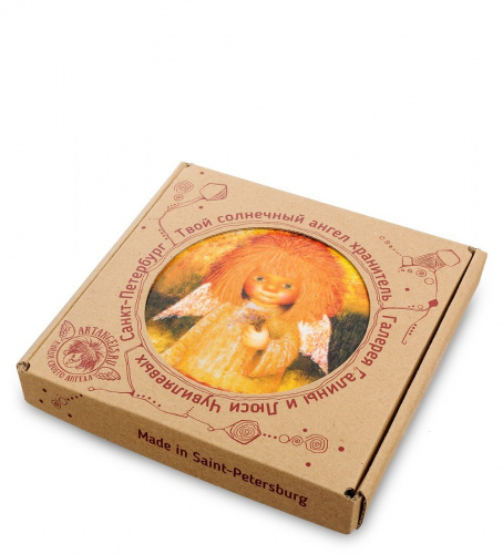 ANG- 11 Магнит "Ангел с незабудками" 10х10 на VALLES.TOP