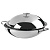 Вок CRISTEL Complements с ручками, крышкой, решеткой и лопаткой, диаметр 34 см, 6 л на VALLES.TOP