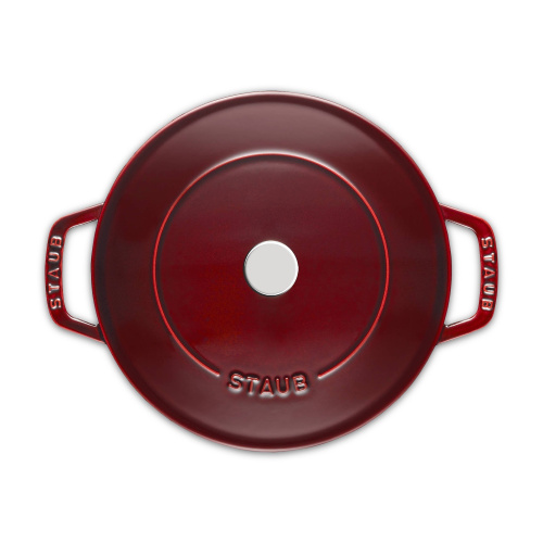 Сотейник STAUB с крышкой, диаметр 24 см на VALLES.TOP
