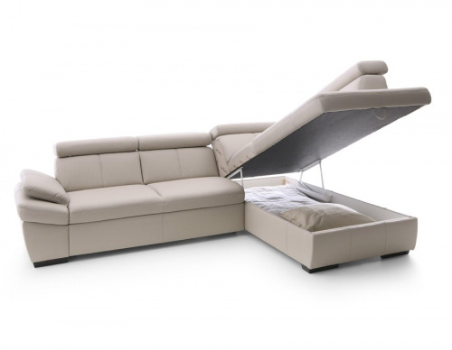 Диван Gala Collezione Salerno угловой в коже на VALLES.TOP