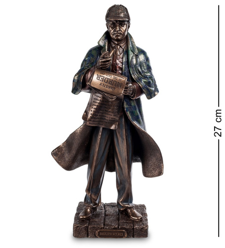 Статуэтка Veronese Шерлок Холмс WS-286 на VALLES.TOP