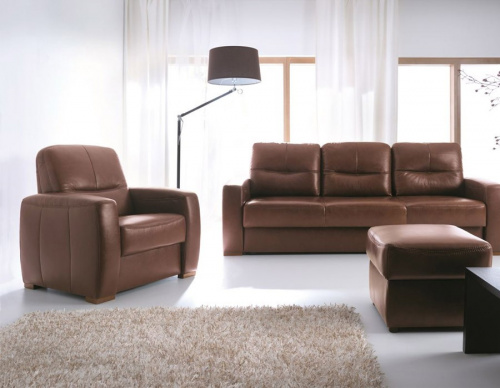 Кресло Gala Collezione Yuka в коже на VALLES.TOP