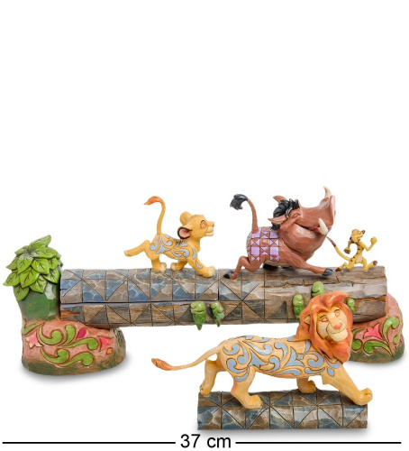 Фигурка Disney Traditions Симба, Тимон и Пумба (Беззаботная команда) на VALLES.TOP