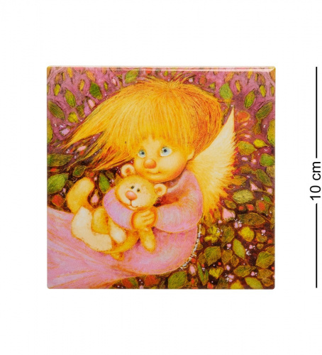 ANG-402 Магнит "Чуткий ангел" 10х10 на VALLES.TOP