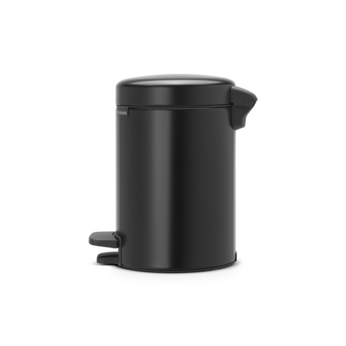 Бак Brabantia newicon мусорный, черный матовый, 3 л на VALLES.TOP