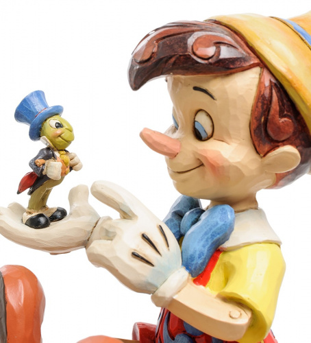 Фигурка Disney Traditions Пиноккио и сверчок (Свисти - не грусти!) на VALLES.TOP