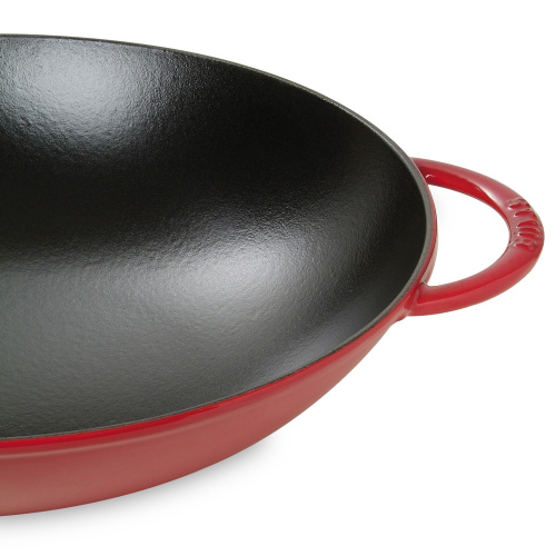 Вок STAUB с крышкой, диаметр 37 см на VALLES.TOP