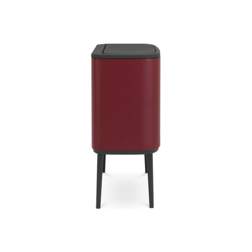 Бак Brabantia Touch Bin Bo мусорный, минерально-бордовый, 3х11 л на VALLES.TOP