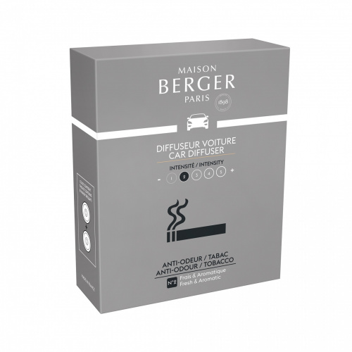 Картриджи Maison Berger Антитабак сменные для автомобильного диффузора, 2 шт. на VALLES.TOP