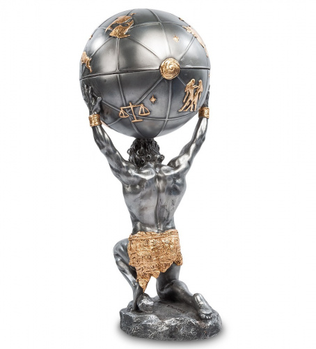 Статуэтка Veronese WS- 20 шкатулка "Атлас" на VALLES.TOP