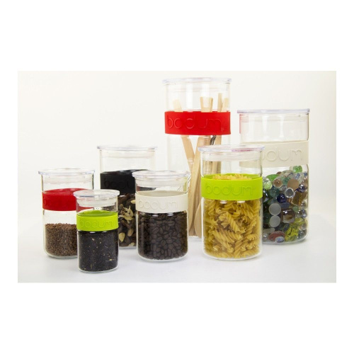 Банка BODUM Presso для хранения белая, 0,6 л на VALLES.TOP