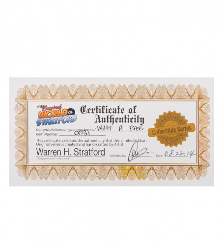 Статуэтка The Comical World of Stratford Рыбак Большая удача STD-03 на VALLES.TOP