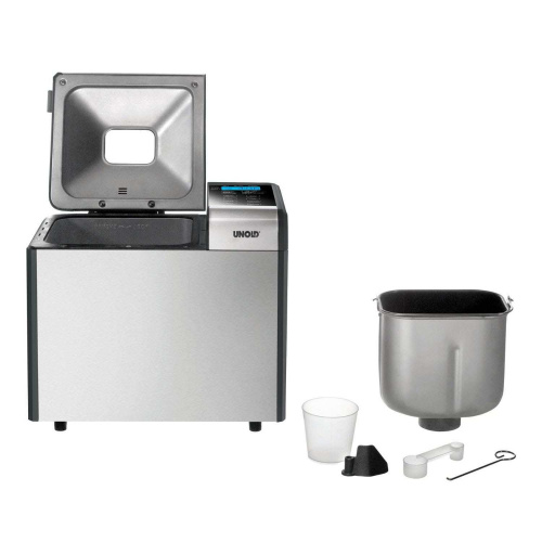 Хлебопечка Unold Backmeister 68415 Top Edition серебристая на VALLES.TOP