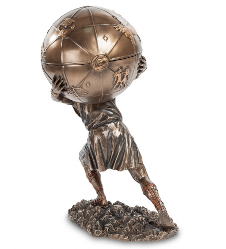 Статуэтка Veronese WS-157 шкатулка "Атлас" на VALLES.TOP