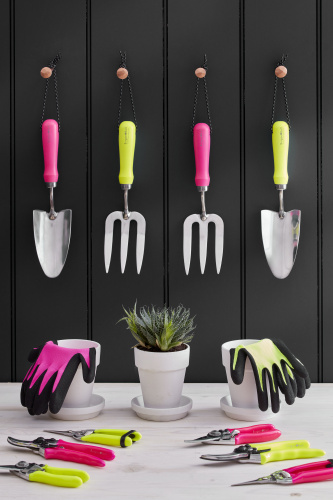 Совок Burgon & Ball Florabrite садовый, флуоресцентный, желтый на VALLES.TOP