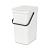 Ведро Brabantia Sort & Go мусорное, встраиваемое, белое, 12 л на VALLES.TOP