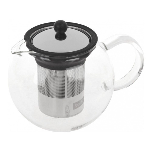 Чайник Bodum Assam заварочный с прессом хром 0,5 л на VALLES.TOP