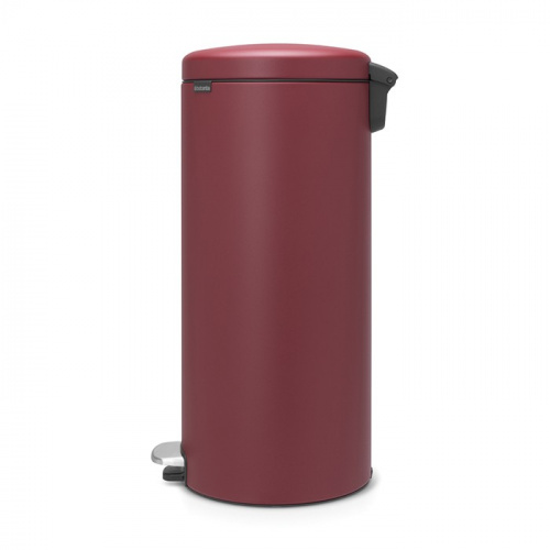 Бак Brabantia newicon мусорный, минерально-бордовый, 30 л на VALLES.TOP