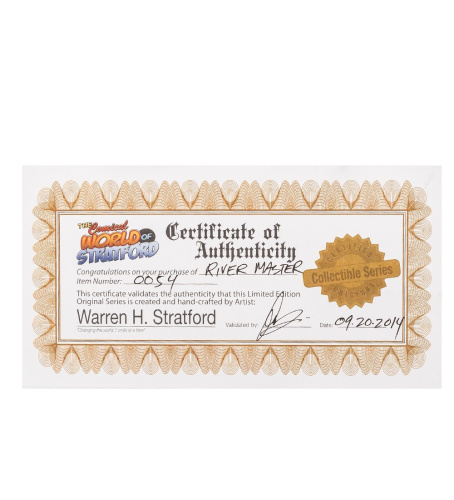 Статуэтка The Comical World of Stratford Рыбак STD-10 на VALLES.TOP