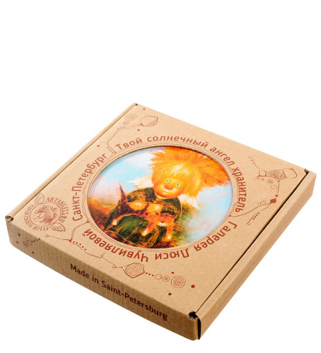 ANG-366 Магнит "Ангел уюта" 10х10 на VALLES.TOP