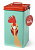 Контейнер Burgon & Ball Chicken Tin Creaturewares для сухого корма на VALLES.TOP