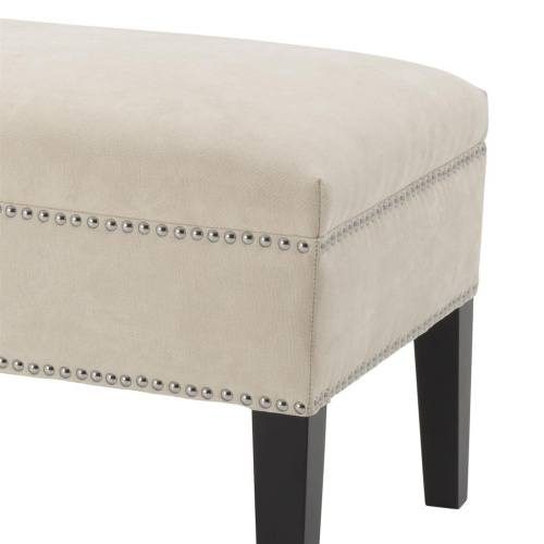 Банкетка Eichholtz Truman белая на VALLES.TOP