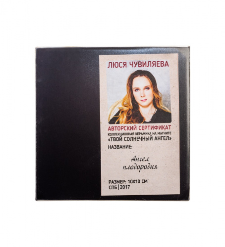 ANG-360 Магнит "Ангел плодородия" 10х10 на VALLES.TOP