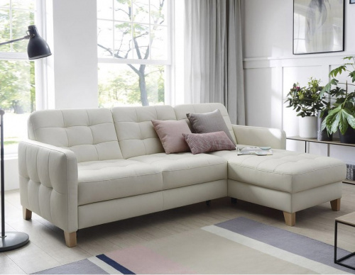 Диван Gala Collezione Elio угловой в коже на VALLES.TOP