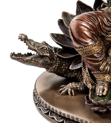 Статуэтка Veronese Ганга - индийская богиня и река WS-900 на VALLES.TOP