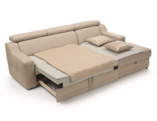 Диван-кровать Gala Collezione Lotos угловой в коже на VALLES.TOP