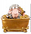 Фигурка-овца The Comical World of Stratford Купание в роскоши RV-363 малая на VALLES.TOP