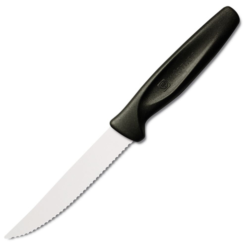 Нож Wüsthof Sharp Fresh Colourful для стейка, черная рукоятка, 10 см на VALLES.TOP