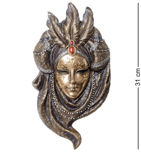 Панно Veronese Венецианская маска Жемчуг WS-341 на VALLES.TOP
