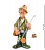 Фигурка The Comical World of Stratford Рыбак-кормилец RV-176 малая на VALLES.TOP
