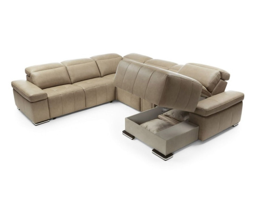 Диван Gala Collezione Domo угловой, модульный в коже на VALLES.TOP