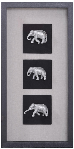 Панно Mart Gallery Индийские слоны 1 на VALLES.TOP
