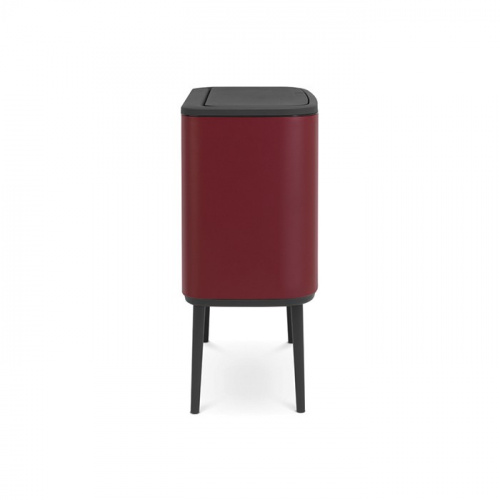 Бак Brabantia Touch Bin Bo мусорный, минерально-бордовый, 11+23 л на VALLES.TOP