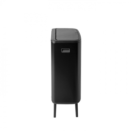 Бак Brabantia Touch Bin Bo Hi мусорный, черный матовый, 2х30 л на VALLES.TOP