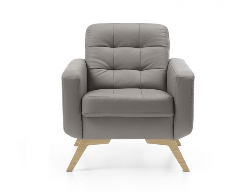 Кресло Gala Collezione Fiord в коже на VALLES.TOP